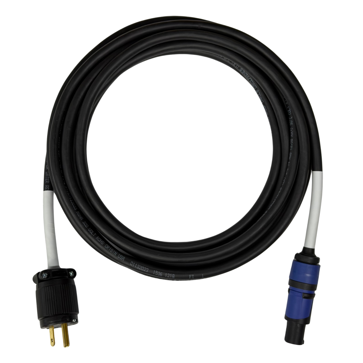 PowerCon to Edison AC Power Cable